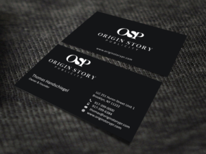 Business Card Design by SKYdesign for Origin Story Publicity, LLC | Design: #12643412