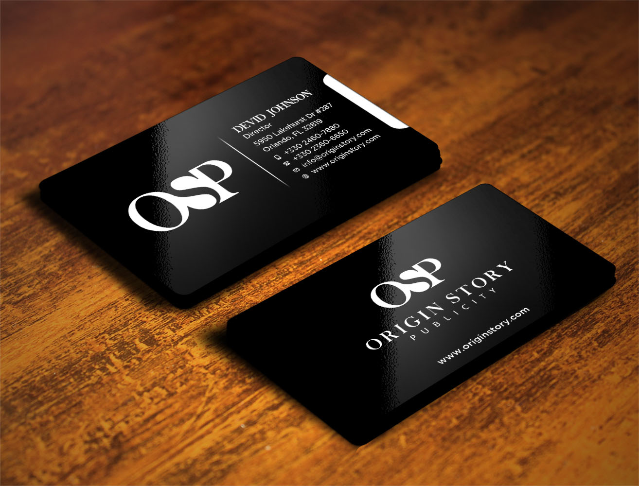 Business Card Design by Verified artistry (Design garden) for Origin Story Publicity, LLC | Design #12596971
