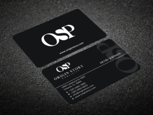 Diseño de Tarjeta de Presentación por Verified artistry (Design garden) para Origin Story Publicity, LLC | Diseño: #12596984