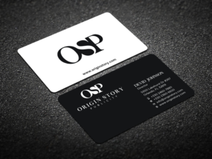 Diseño de Tarjeta de Presentación por Verified artistry (Design garden) para Origin Story Publicity, LLC | Diseño: #12596996
