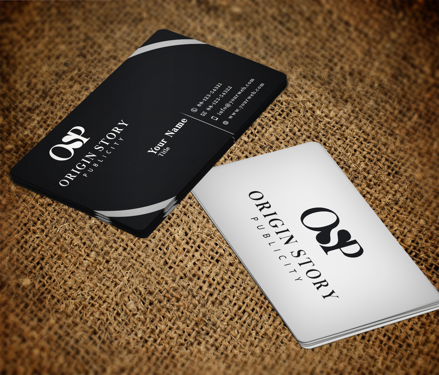 Diseño de Tarjeta de Presentación por EWS Webs para Origin Story Publicity, LLC | Diseño #12603004