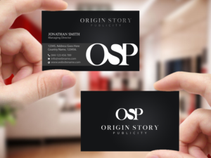 Business Card Design by Creations Box 2015 for Origin Story Publicity, LLC | Design: #12593921