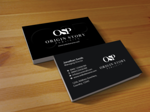 Business Card Design by Creations Box 2015 for Origin Story Publicity, LLC | Design: #12593935