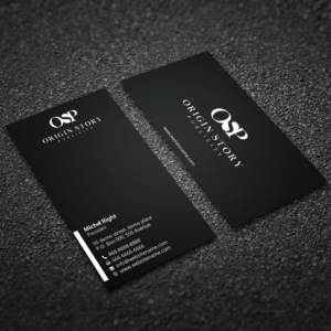 Business Card Design by Right_D for Origin Story Publicity, LLC | Design: #12626520