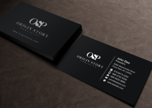 Design de Carte de Visite par Brand aid pour Origin Story Publicity, LLC | Design #12600316