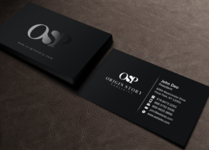 Business Card Design by Brand aid for Origin Story Publicity, LLC | Design: #12600319