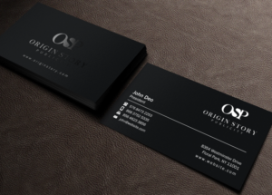 Business Card Design by Brand aid for Origin Story Publicity, LLC | Design: #12600320