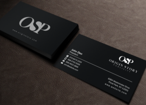 Business Card Design by Brand aid for Origin Story Publicity, LLC | Design: #12600322
