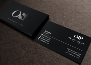 Business Card Design by Brand aid for Origin Story Publicity, LLC | Design: #12600323