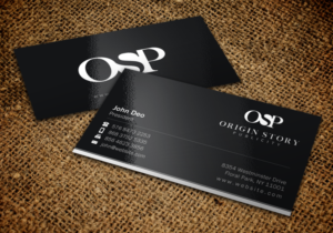 Business Card Design by Brand aid for Origin Story Publicity, LLC | Design: #12600327