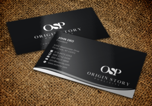 Business Card Design by Brand aid for Origin Story Publicity, LLC | Design: #12600329