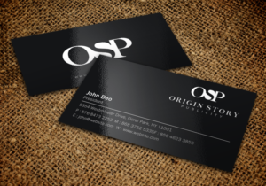Business Card Design by Brand aid for Origin Story Publicity, LLC | Design: #12600333