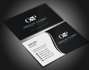 Business Card Design by Brand aid for Origin Story Publicity, LLC | Design: #12600349