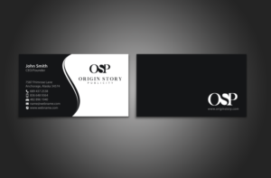 Diseño de Tarjeta de Presentación por chandrayaan.creative para Origin Story Publicity, LLC | Diseño: #12589435