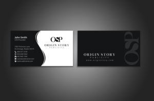 Diseño de Tarjeta de Presentación por chandrayaan.creative para Origin Story Publicity, LLC | Diseño: #12589437