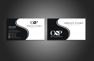 Diseño de Tarjeta de Presentación por chandrayaan.creative para Origin Story Publicity, LLC | Diseño: #12589445