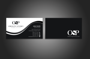 Diseño de Tarjeta de Presentación por chandrayaan.creative para Origin Story Publicity, LLC | Diseño: #12589447