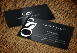Diseño de Tarjeta de Presentación por chandrayaan.creative para Origin Story Publicity, LLC | Diseño: #12599897