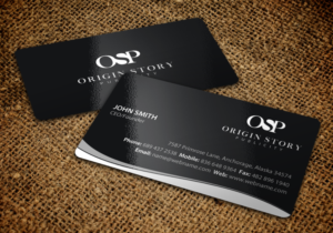 Diseño de Tarjeta de Presentación por chandrayaan.creative para Origin Story Publicity, LLC | Diseño: #12599900