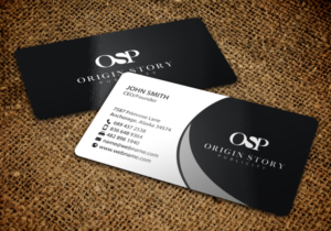 Diseño de Tarjeta de Presentación por chandrayaan.creative para Origin Story Publicity, LLC | Diseño: #12599909