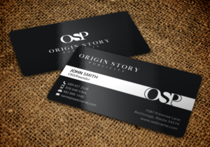 Diseño de Tarjeta de Presentación por chandrayaan.creative para Origin Story Publicity, LLC | Diseño: #12599911