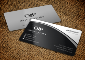 Diseño de Tarjeta de Presentación por chandrayaan.creative para Origin Story Publicity, LLC | Diseño: #12599947