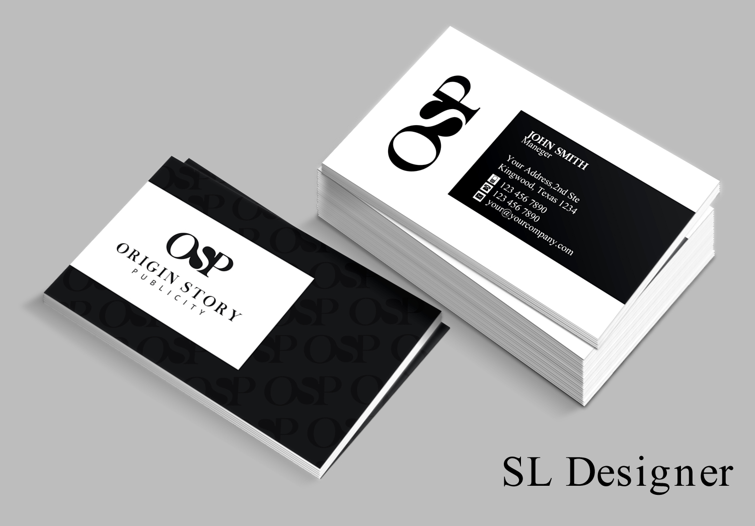 Business Card Design by SL Designer for Origin Story Publicity, LLC | Design #12584281