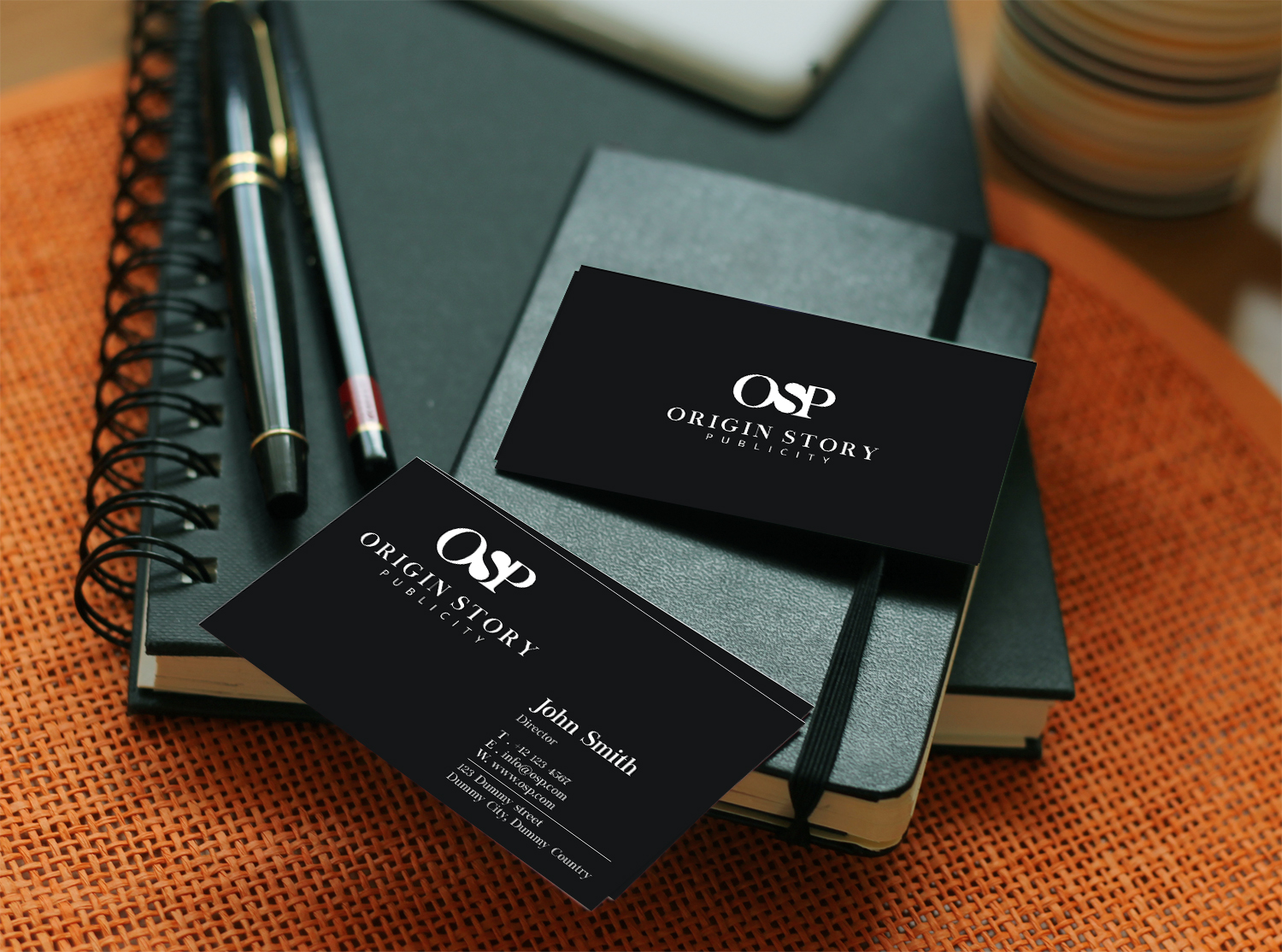 Business Card Design by tanmoy.pramanik for Origin Story Publicity, LLC | Design #12590832