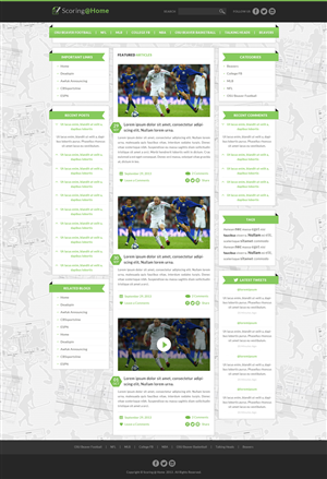Diseño Wordpress por Hashim Creetto para este proyecto | Diseño: #2440637