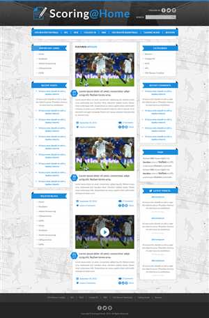 Diseño Wordpress por Hashim Creetto para este proyecto | Diseño: #2450644