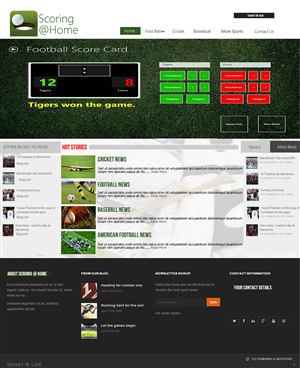 WordPress-Design von Shoaib Abbasi für dieses Projekt | Design #2443044