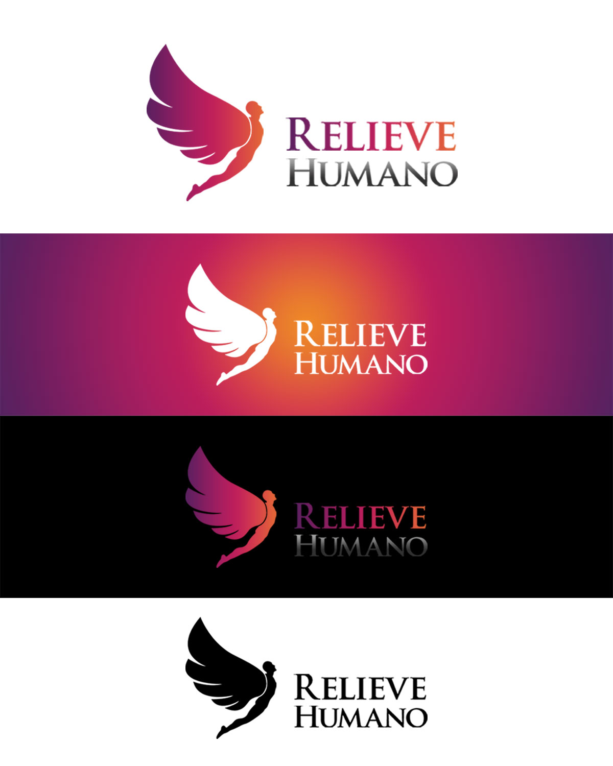 Logo Design by Tsuna Sawada for Relieve Humano | Design #12654091