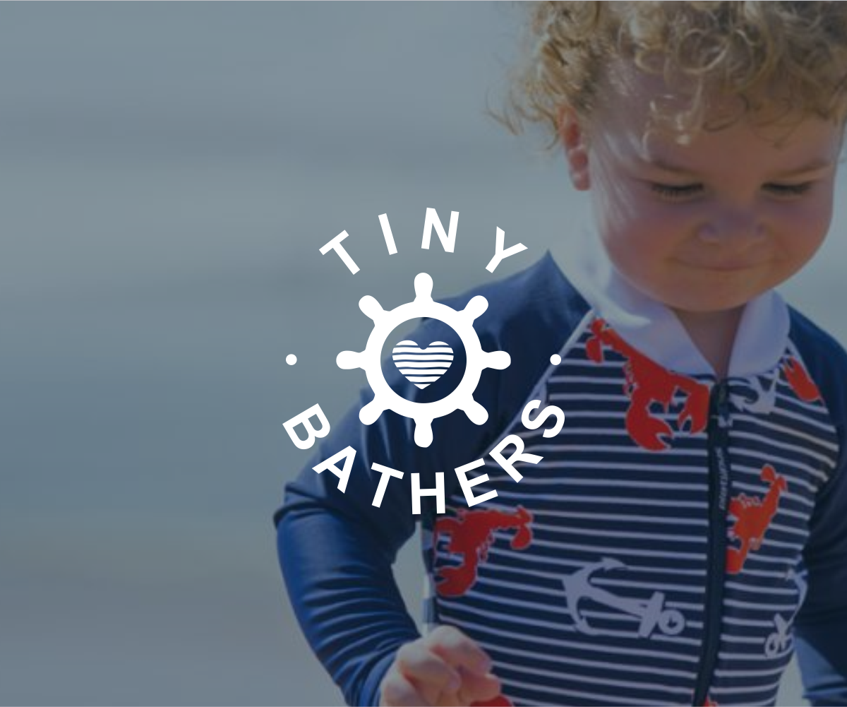 Logo Design by luiz otavio I DESIGN for Tiny Bathers Ltd | Design #12603174