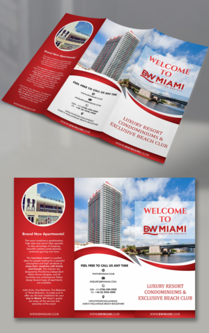 Design de Flyer par ecorokerz pour BW MIAMI VACATION RENTALS LLC | Design : #12589067