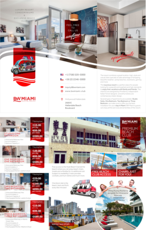 Design de Flyer par Marketing Wings pour BW MIAMI VACATION RENTALS LLC | Design : #12643583