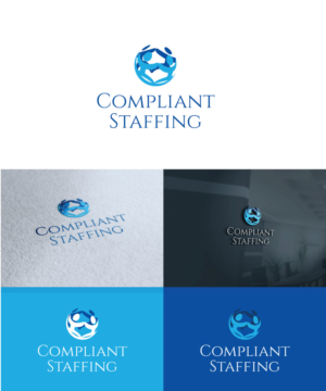 Diseño de Logo por Sergio Coelho para CompliantStaffing | Diseño: #12715215