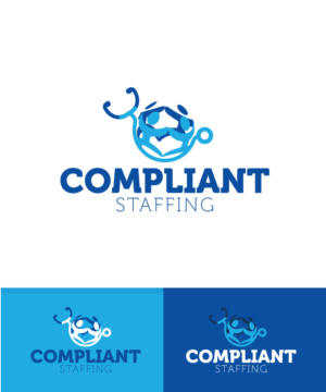 Diseño de Logo por Sergio Coelho para CompliantStaffing | Diseño: #12715346