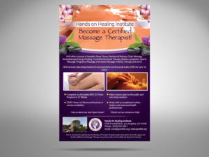 Flyer Design by Priyo Subarkah for Hands on Healing Institute | Design: #12637664