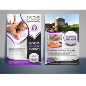 Hands on Healing Institute (Massage School) Flyer Advertisment