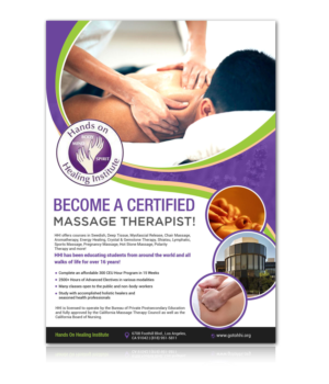 Flyer Design by creative.bugs for Hands on Healing Institute | Design: #12641162