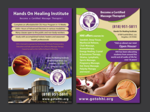 Flyer Design by Shiya@India for Hands on Healing Institute | Design: #12641881