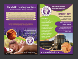 Flyer Design by Shiya@India for Hands on Healing Institute | Design: #12662808