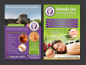 Flyer Design by Shiya@India for Hands on Healing Institute | Design: #12664706