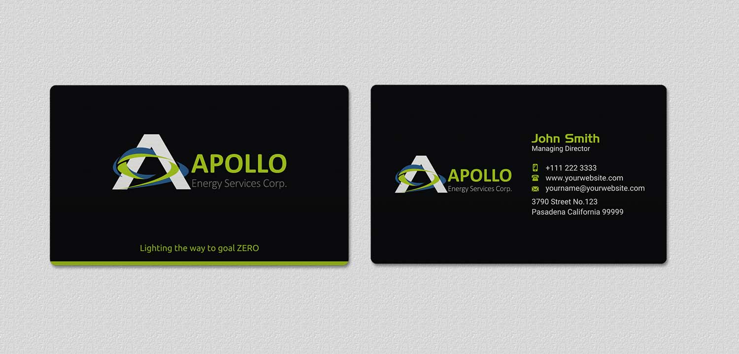 Business Card Design by INDIAN_Ashok for Shale Chem | Design #12618372