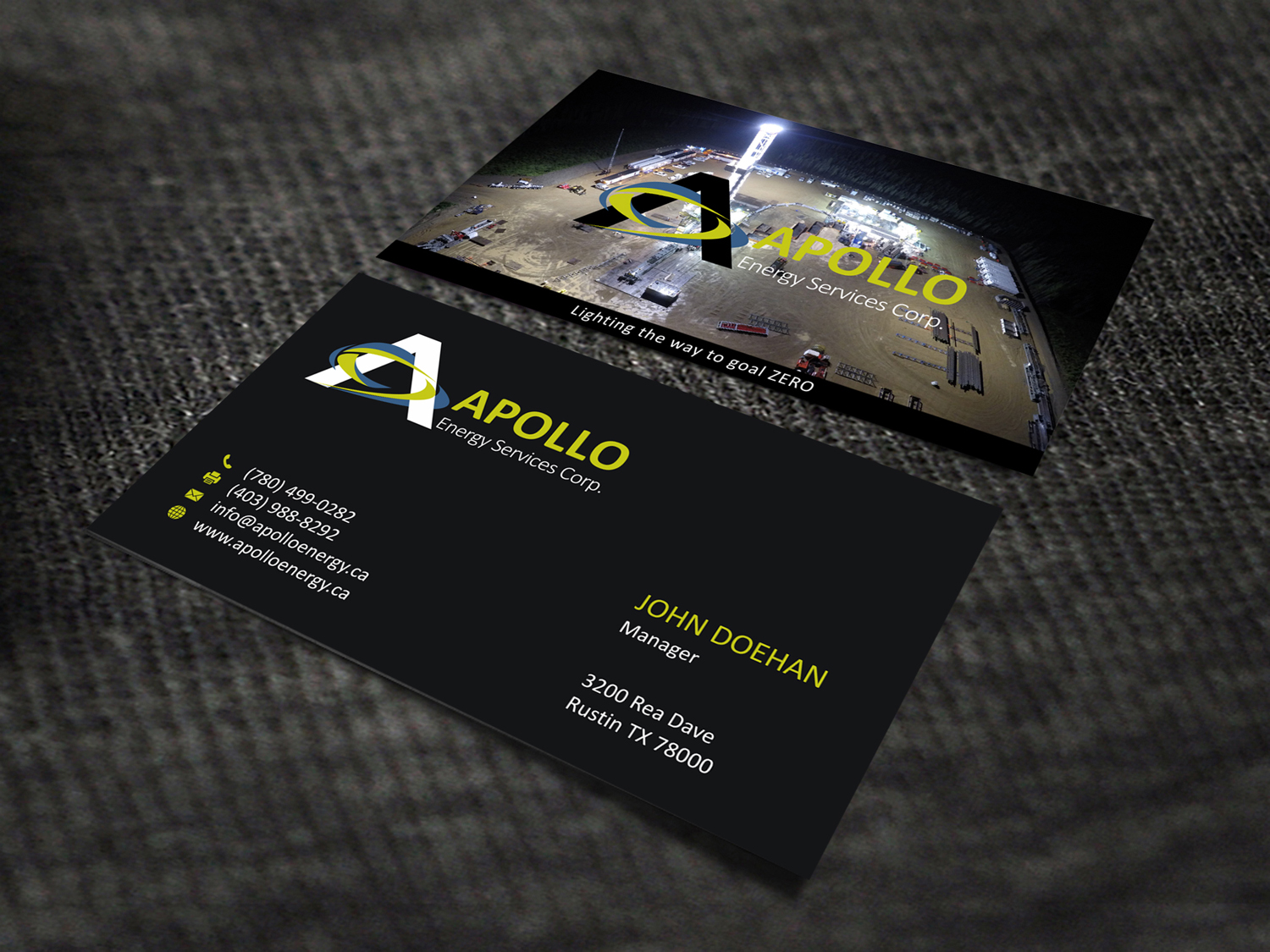 Diseño de Tarjeta de Presentación por SKYdesign para Shale Chem | Diseño #12646880