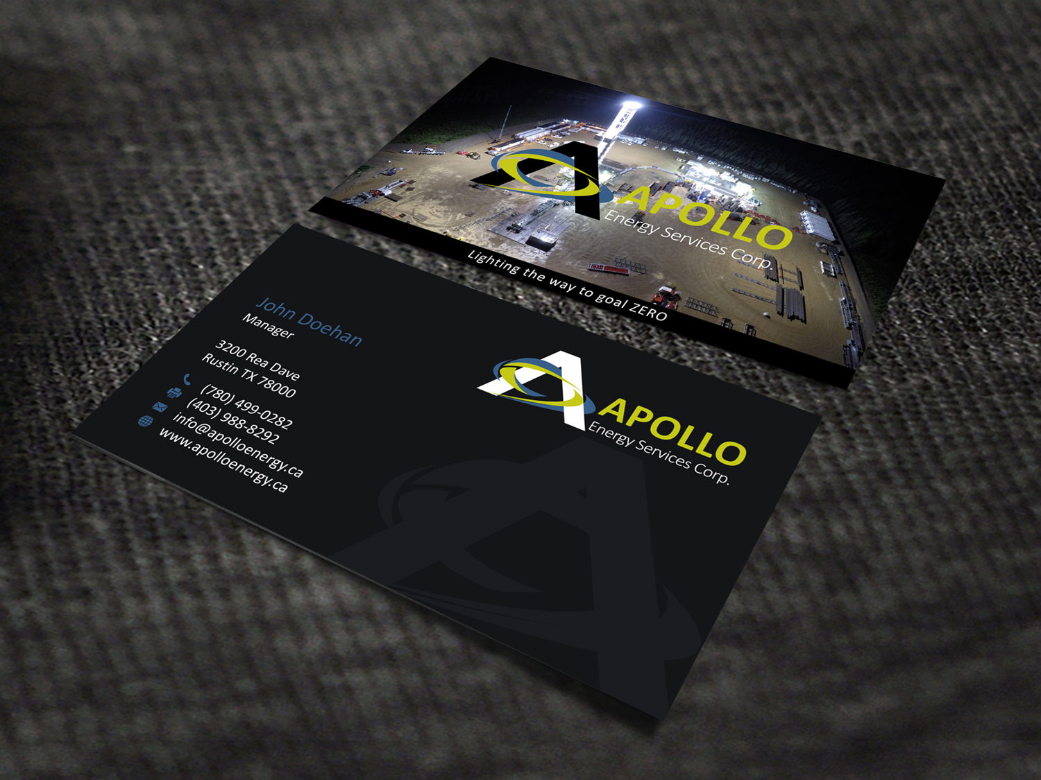 Diseño de Tarjeta de Presentación por SKYdesign para Shale Chem | Diseño #12646883