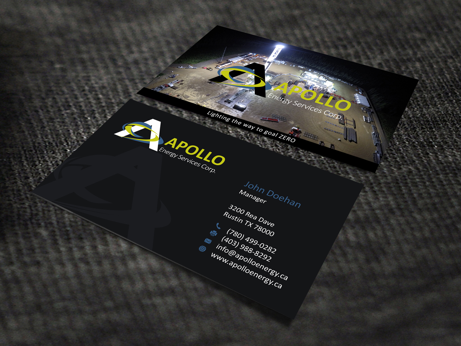 Diseño de Tarjeta de Presentación por SKYdesign para Shale Chem | Diseño #12646885