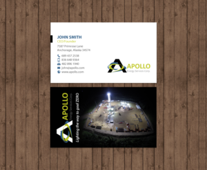Business Card Design by chandrayaan.creative