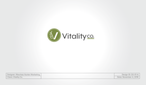 Logo Design by Maurissahunter for Vitality Co. Pty Ltd | Design: #12594340