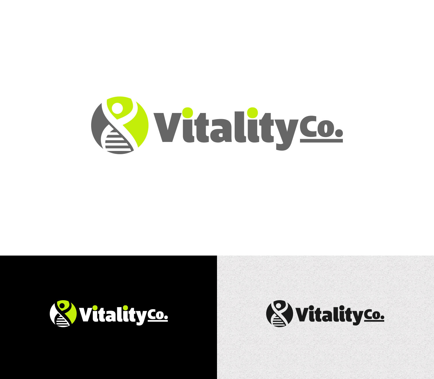 Logo Design by Grapismo Brand Studio for Vitality Co. Pty Ltd | Design #12601078